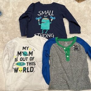 Carters long sleeve shirts